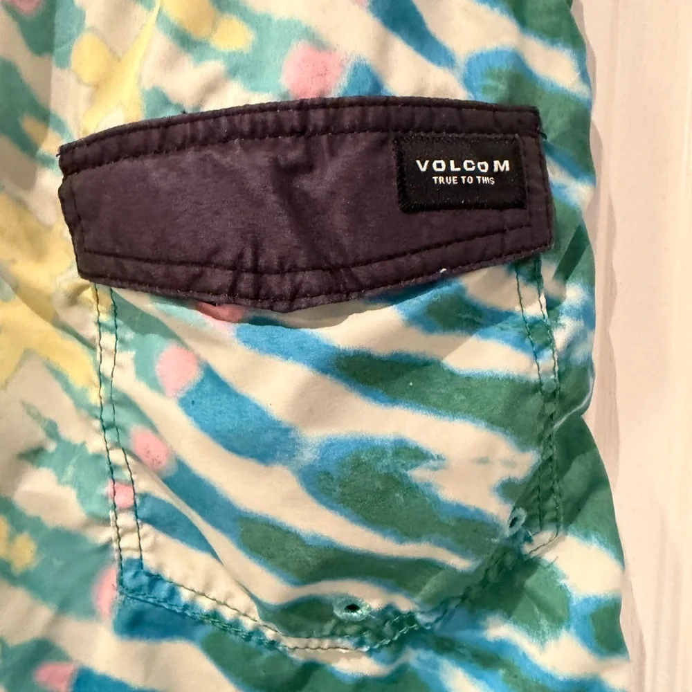Volcom Tie Dye Swim Shorts